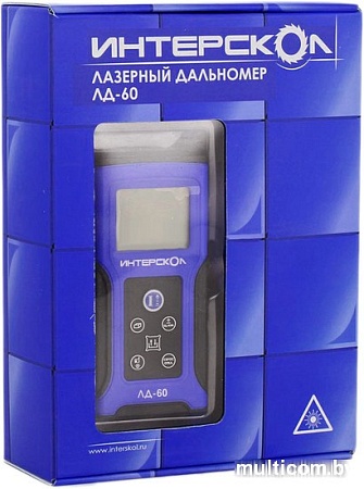 Лазерный дальномер Интерскол ЛД-60