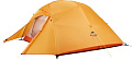 Треккинговая палатка Naturehike Cloud UP Ultralight 3 NH18T030-T New (210T, оранжевый)