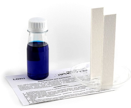 Набор для опытов Lori Лучистые кристаллы. Синий кристалл Лк-002