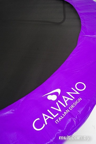 Батут Calviano Inside Master Purple 312 см - 10ft (внутренняя сетка, с лестницей)