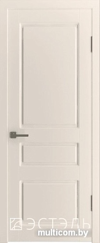 Межкомнатная дверь Юркас Эстель Честер ДГ 80x200 (слоновая кость эмаль)