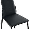 Стул Трия Кредо (черный муар/кожзам черный)