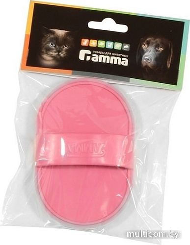 Массажная щетка Gamma 12.5x8 см