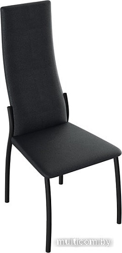 Стул Трия Кредо (черный муар/кожзам черный)