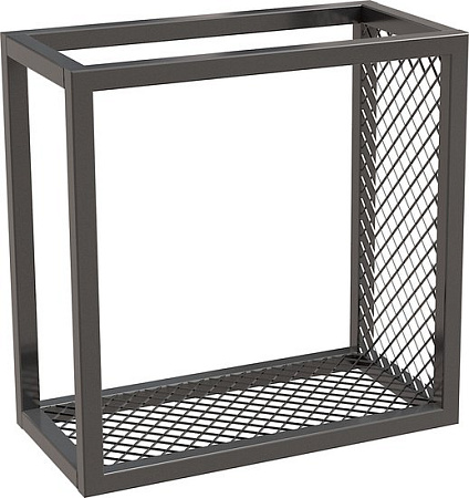 Полка Millwood Loft 3 правая 40x20x40 (черный)