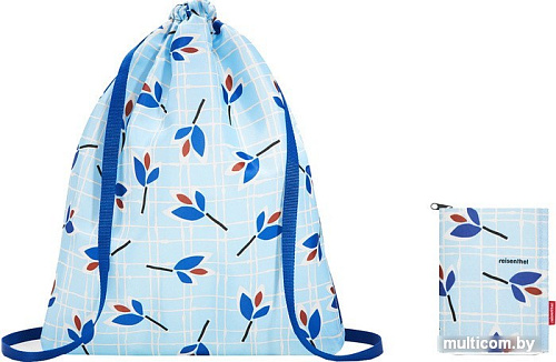 Мешок для обуви Reisenthel Mini Maxi Sacpack AU4064 (leaves blue)