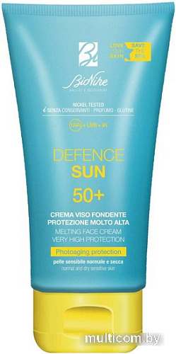 Крем солнцезащитный BioNike Defence Sun Melting Face Cream 50+ 50 мл