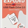 USB Flash Exployd 640 8GB (белый)