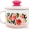 Чашка Эстет Розы и кофе ЭТ-71607 (с крышкой)