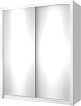 Шкаф распашной Anrex Milan 180 (белый)