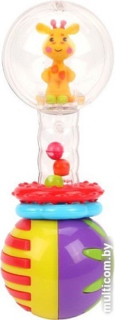 Погремушка Жирафики Звонкая гантелька Жирафик 939634