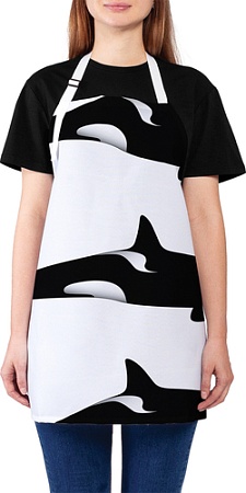 Фартук JoyArty В окружении касаток ap_11851