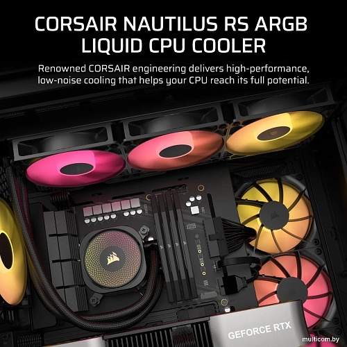 Система жидкостного охлаждения для процессора Corsair Nautilus 360 RS ARGB CW-9060093-WW