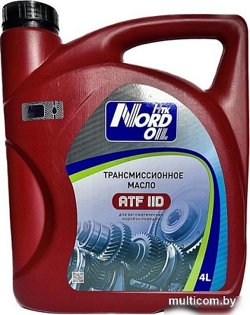 Трансмиссионное масло Nord Oil АТF IID 4л