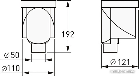 Сифон Berges Wasserhaus 099001