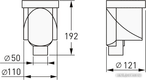 Сифон Berges Wasserhaus 099001