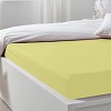 Постельное белье Luxsonia Трикотаж на резинке 60x120 Мр0010-3 (нежно-желтый)