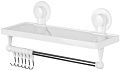 Swed House Полка Bathroom Shelf With Hooks R5180