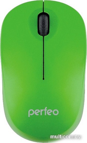 Мышь Perfeo Sky (зеленый/черный)