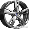 Литые диски K&amp;K Фишт 16x6.5&amp;quot; 5x108мм DIA 63.35мм ET 50мм Дарк платинум