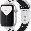 Умные часы Apple Watch Nike Series 5 44 мм (алюминий серебристый/чистая платина)