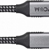 Кабель VCOM CU420M-1M USB 3.2 Gen2 Type-C - USB 3.2 Gen1 Type-C (1 м, черный)