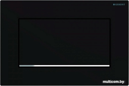 Панель смыва Geberit Sigma 30 New 115.893.14.1 (черный матовый лак/хром глянцевый)