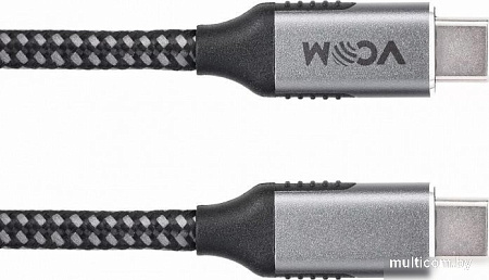 Кабель VCOM CU420M-1M USB 3.2 Gen2 Type-C - USB 3.2 Gen1 Type-C (1 м, черный)