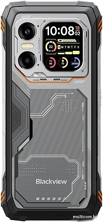 Телефон Blackview Xplore 1 16GB/512GB (черный/оранжевый)