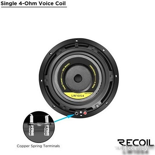 Головка сабвуфера Recoil LW10S4