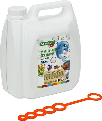 Мыльные пузыри BRAUBERG 665456 3 л