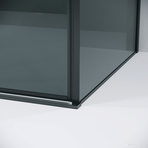 Душевой уголок Grossman Galaxy 100x90x195 120.K33.01.1090.21.10 (черный матовый/тонированное стекло)