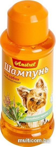 Шампунь Amstrel для собак кондиционирующий с целебными травами 320 мл