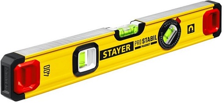 Уровень строительный Stayer ProStabil Magnet 3480-040