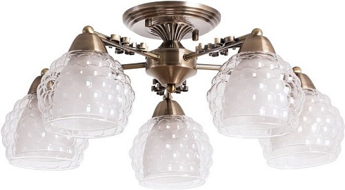Люстра средней высоты Arte Lamp Malina A7695PL-5AB