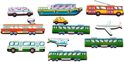 Мозаика/пазл Нескучные игры Городской транспорт 8013