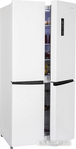 Четырёхдверный холодильник Nordfrost (Nord) RFQ 510 NFW