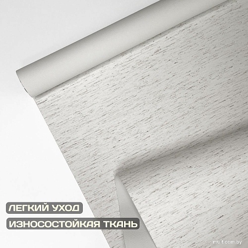 Рулонные шторы Sundays Home Оливия 78х160 с 2-мя направляющими LM-15 150см (лен)