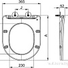 Сиденье для унитаза AV Engineering Comfort X1 AVWHR203X1C