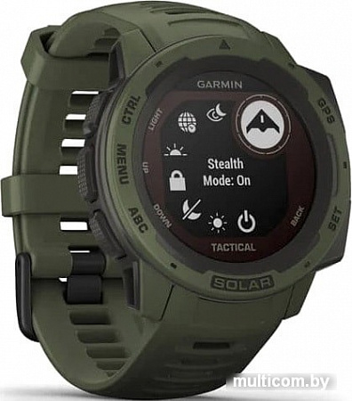 Умные часы Garmin Instinct Solar Tactical Edition (мох)