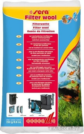Наполнитель фильтра Sera Filter Wool 0.25 кг