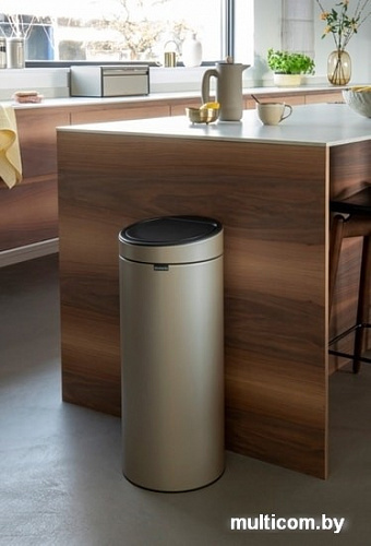 Brabantia Touch Bin New 30 л (шампань)