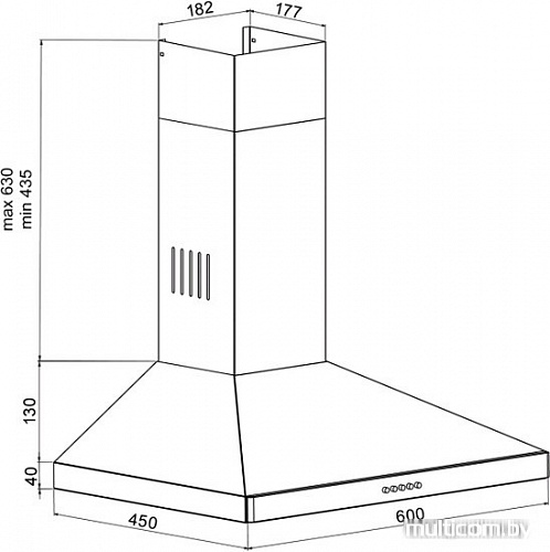 Кухонная вытяжка Schaub Lorenz SLD WS6704