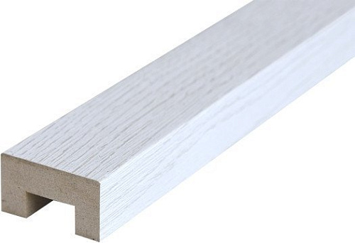 Интерьерная рейка Albico 2800x40x22 (дуб белый)