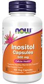 Витамины, минералы Now Foods Inositol 500 мг (100 капсул)