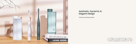 Электрическая зубная щетка Oclean Air 2T Sonic Toothbrush (зеленый)