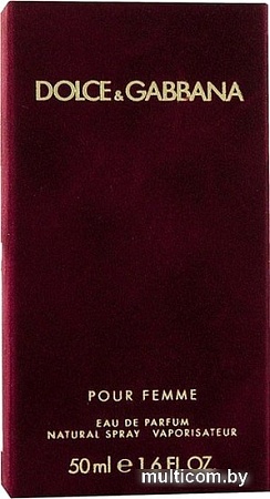 Dolce&Gabbana Pour Femme EdP (50 мл)