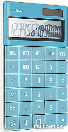 Калькулятор Deli Nusign ENS041 (синий)