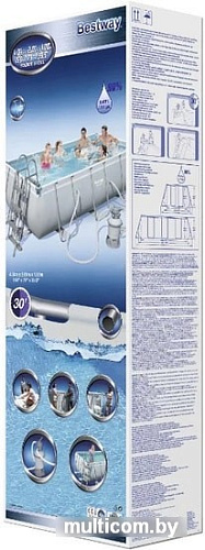 Каркасный бассейн Bestway Power Steel 56442 (404x201x100)
