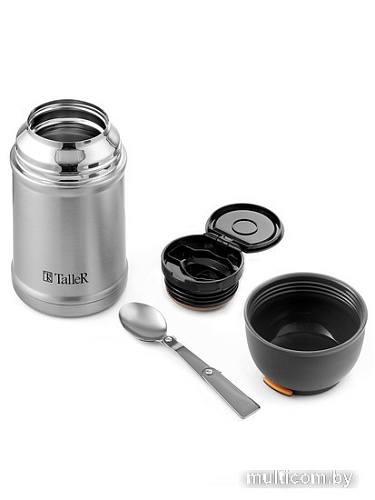 Термос для еды Taller TR-22433 680мл (серебристый)